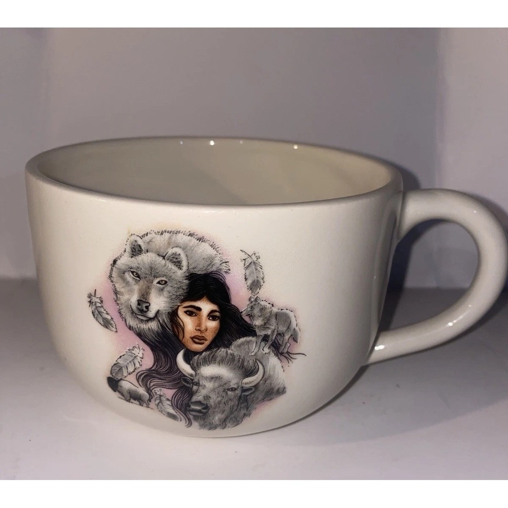 Alaskan Theme Coffee Tea Soup Large Mug